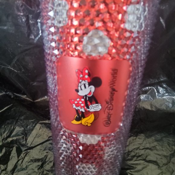 STARBUCKS Disney Minnie Mouse  sparkly Tumbler 2024 - Picture 3 of 10